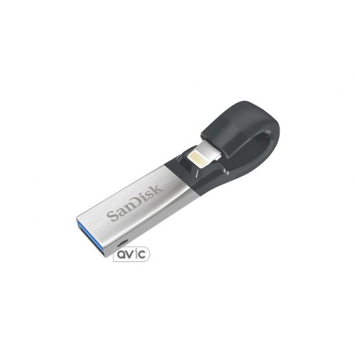 Флешка SanDisk 64 GB iXpand USB 3.0/Lightning (SDIX30N-064G-GN6NN)