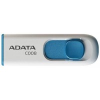Флешка A-DATA 32GB C008 White USB 2.0 (AC008-32G-RWE) Флешка A-DATA 32GB C008 White USB 2.0 (AC008-32G-RWE)