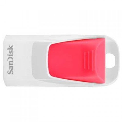 Флешка SanDisk 16Gb Cruzer Edge White-Pink (SDCZ51W-016G-B35P)