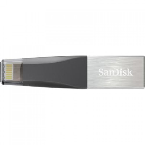 Флешка SANDISK 128GB iXpand Mini USB 3.0/Lightning (SDIX40N-128G-GN6NE)