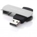 Флешка eXceleram 64GB P2 Series Silver/Black USB 2.0 (EXP2U2SIB64)