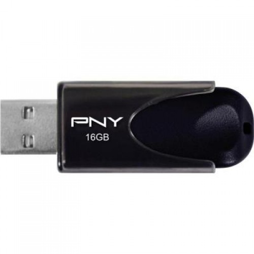 Флешка PNY 16GB Attache4 Black USB 2.0 (FD16GATT4-EF)