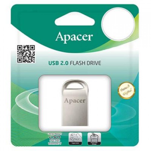 Флешка Apacer 64GB AH115 Silver USB 2.0 (AP64GAH115S-1)