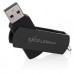 Флешка eXceleram 16GB P2 Series Black/Black USB 2.0 (EXP2U2BB16)