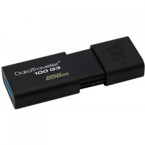 Флешка Kingston 256GB DT 100 G3 Black USB 3.0 (DT100G3/256GB)