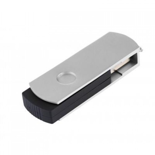 Флешка eXceleram 64GB P2 Series Silver/Black USB 2.0 (EXP2U2SIB64)