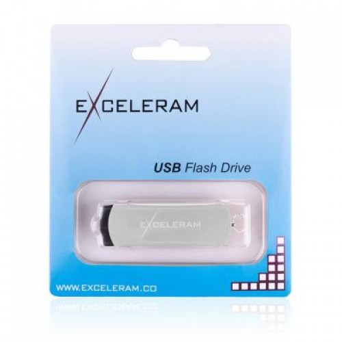 Флешка eXceleram 32GB P2 Series Silver/Black USB 3.1 Gen 1 (EXP2U3SIB32)