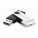 Флешка eXceleram 8GB P1 Series Silver/Black USB 2.0 (EXP1U2SIB08)