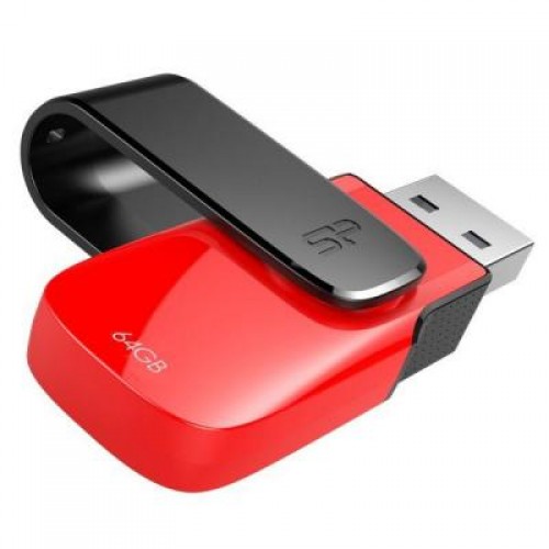 Флешка Silicon Power 64Gb Ultima U31 Red USB 2.0 (SP064GBUF2U31V1R)