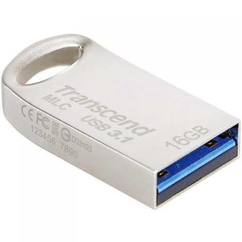 Флешка Transcend 16GB JetFlash 720 Silver Plating USB 3.1 (TS16GJF720S)