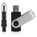 Флешка eXceleram 8GB P1 Series Silver/Black USB 2.0 (EXP1U2SIB08)