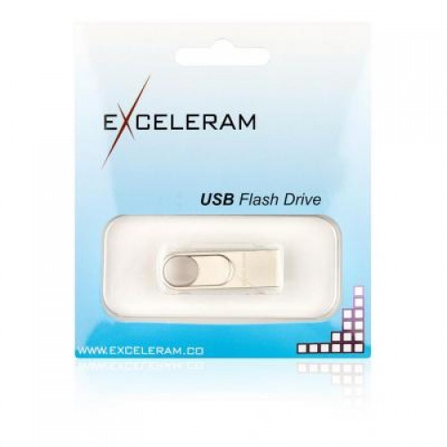 Флешка eXceleram 64GB U5 Series Silver USB 2.0 (EXP2U2U5S64)