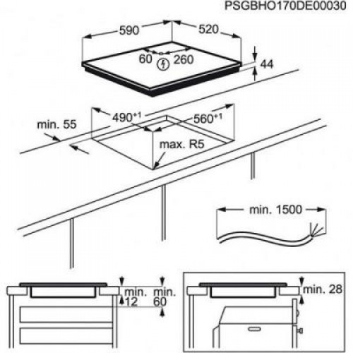 Варочная поверхность Electrolux IPE6443SF