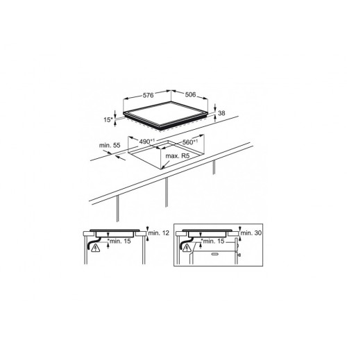 Варочная поверхность Zanussi CPZ6466KX