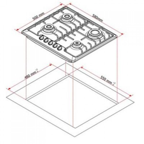 Варочная поверхность Liberty PWG 6501 BR (302)