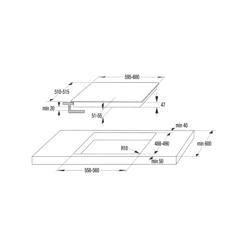 Варочная поверхность Gorenje ECT6SY2W