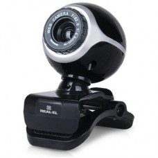 Веб-камера REAL-EL FC-100, black