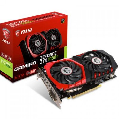 Видеокарта MSI GeForce GTX1050 Ti 4096Mb GAMING (GTX 1050 Ti GAMING 4G)