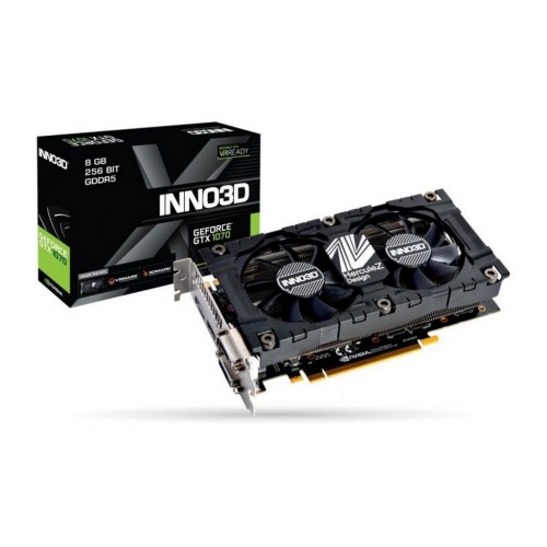 Видеокарта Inno3D GeForce GTX 1070 HerculeZ X2 V4 (N1070-4SDV-P5DS)