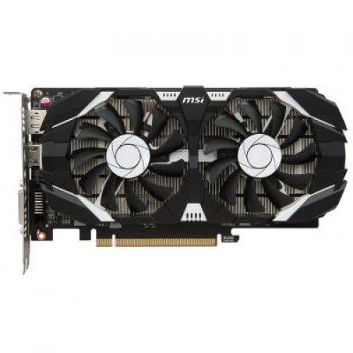 Видеокарта MSI GeForce GTX1050 Ti 4096Mb DUAL FANS OC (GTX 1050 Ti 4GT OC)