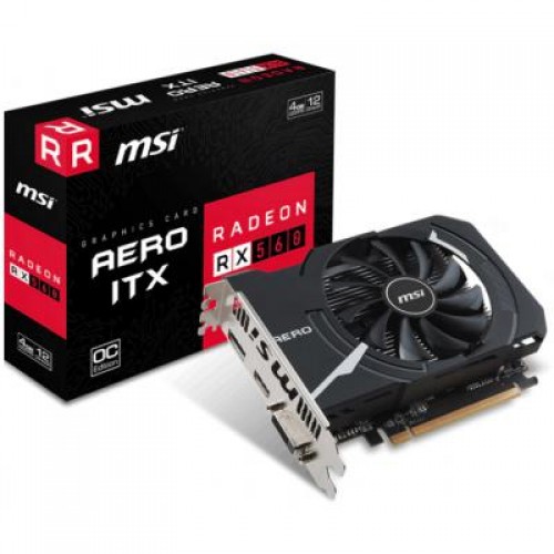 Видеокарта MSI Radeon RX 560 4096Mb AERO ITX OC (RX 560 AERO ITX 4G OC)