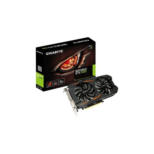 Видеокарта GIGABYTE GeForce GTX 1050 Windforce OC 2G (GV-N1050WF2OC-2GD)