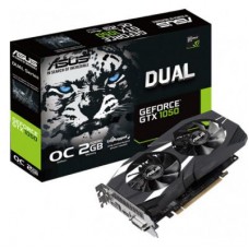 Видеокарта Asus GeForce GTX1050 2048Mb DUAL OC (DUAL-GTX1050-O2G-V2)