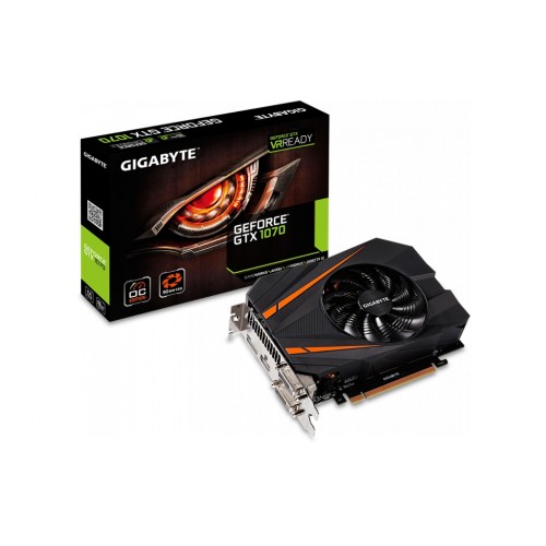 Видеокарта GIGABYTE GeForce GTX 1070 Mini ITX OC (GV-N1070IXOC-8GD)