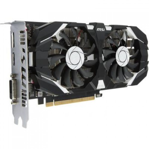 Видеокарта MSI GeForce GTX1050 2048Mb DUAL FANS OC (GTX 1050 2GT OCV1)