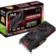 Видеокарта Asus GeForce GTX1070 8192Mb EXPEDITION OC (EX-GTX1070-O8G)