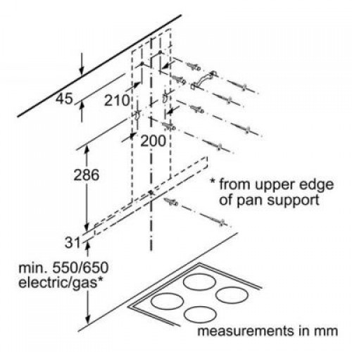 Вытяжка BOSCH DWB66DM50