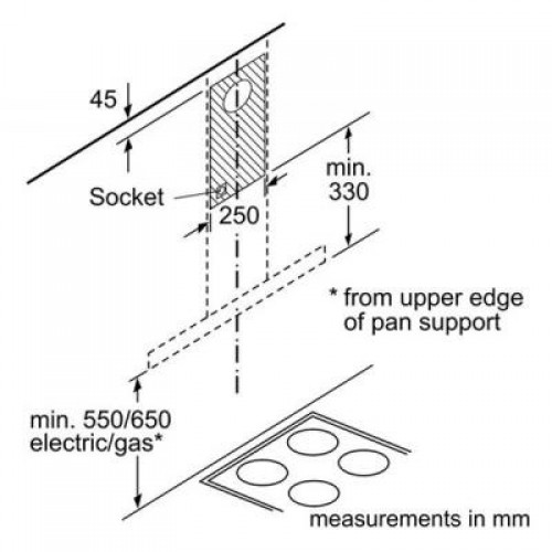 Вытяжка BOSCH DWB66DM50