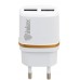 Зарядное устройство INKAX CD-11 Travel charger + Type-C cable 1USB 2.1A White