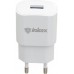 Зарядное устройство INKAX CD-27 Travel charger + Type-C cable 1USB 2.1A White