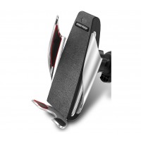 Автомобильный держатель WUW W08 Automatic with QI charge 2.1A Black