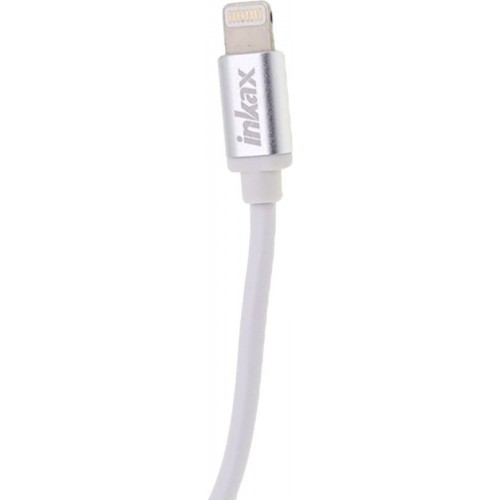 Зарядное устройство INKAX CD-09 Travel charger Lightning cable 1USB 1A White