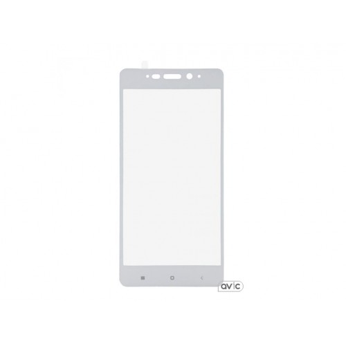 Защитное стекло (NP) цветное Xiaomi Redmi Note 5A Prime (белый)