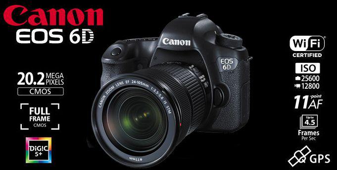 Canon EOS 6D kit (24-105mm) IS STM