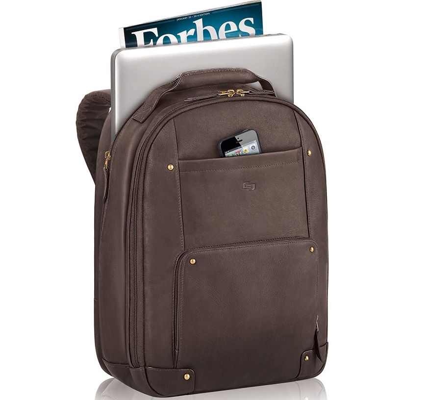 Сумка Solo Executive 15.6 Leather Backpack (VTA701-3) Brown