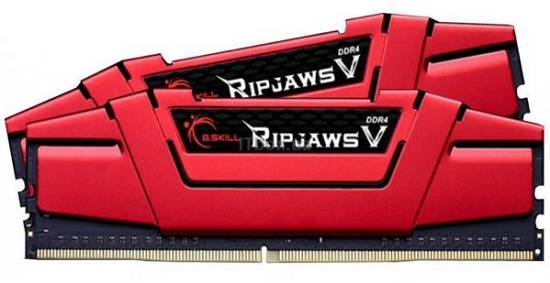 G.Skill DIMM 16Gb KIT(2x8Gb) DDR4 PC2666 Ripjaws V (F4-2666C15D-16GVR)