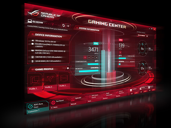 Ноутбук ASUS ROG Strix GL503VD (GL503VD-DB71)