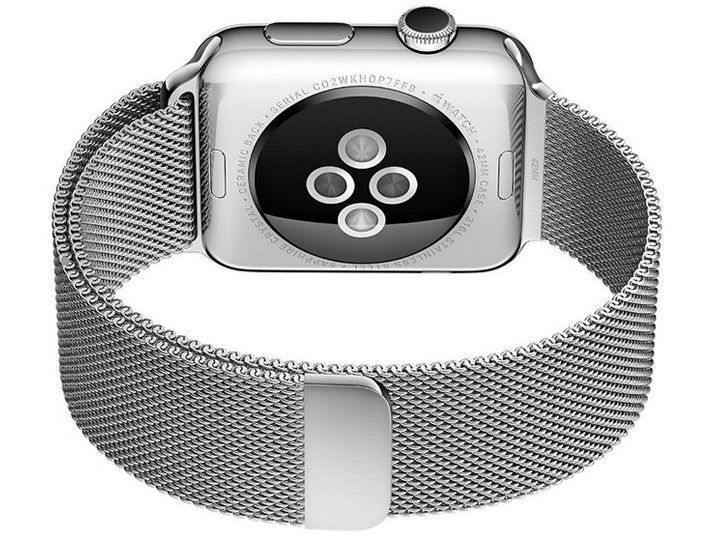 Ремешок Apple Watch 42mm Milanese Loop Band (Silver)