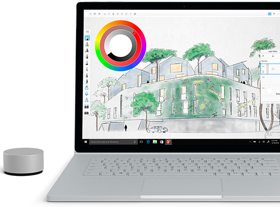 Ультрабук Microsoft Surface Book 2 Silver (HN4-00001)