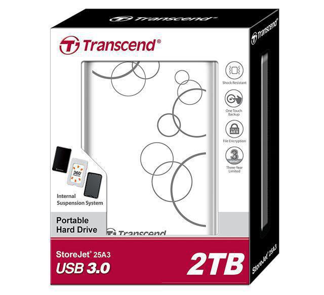 Transcend StoreJet 25A3 TS2TSJ25A3W