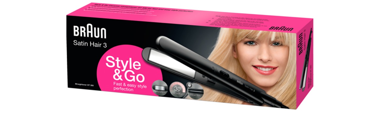 Утюжок для волос Braun Satin-Hair 3 ST 300