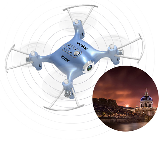 Квадрокоптер Syma X21W Blue