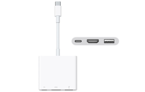 Адаптер Apple USB-C Digital AV Multiport Adapter MUF82