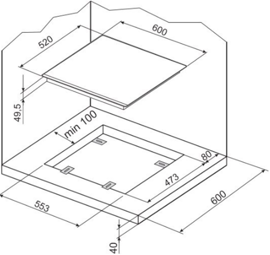 Amica PG6511S