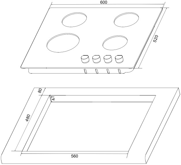  Amica PG6511SPR