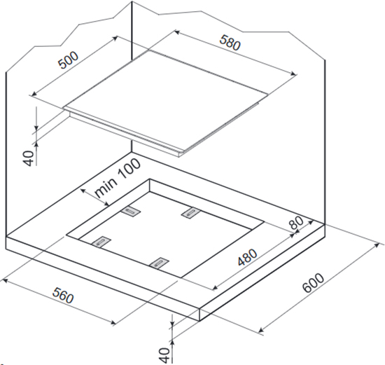 Amica PG6611XR